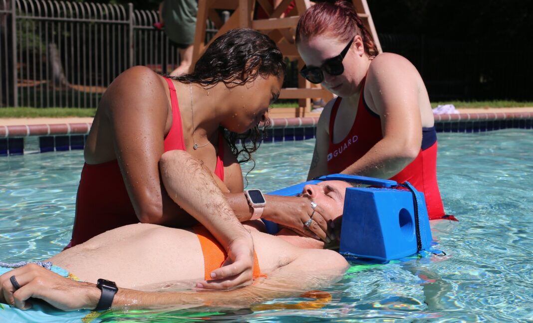 Lifeguard training,