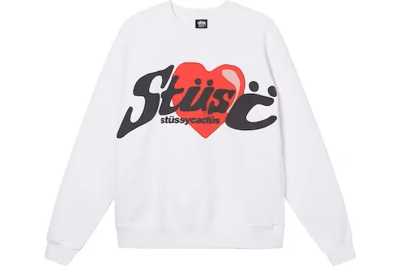 Stussy Sweatshirts x CPFM Heart Crewneck