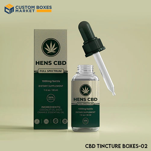 Elevate Your Brand with Custom CBD Tincture Boxes