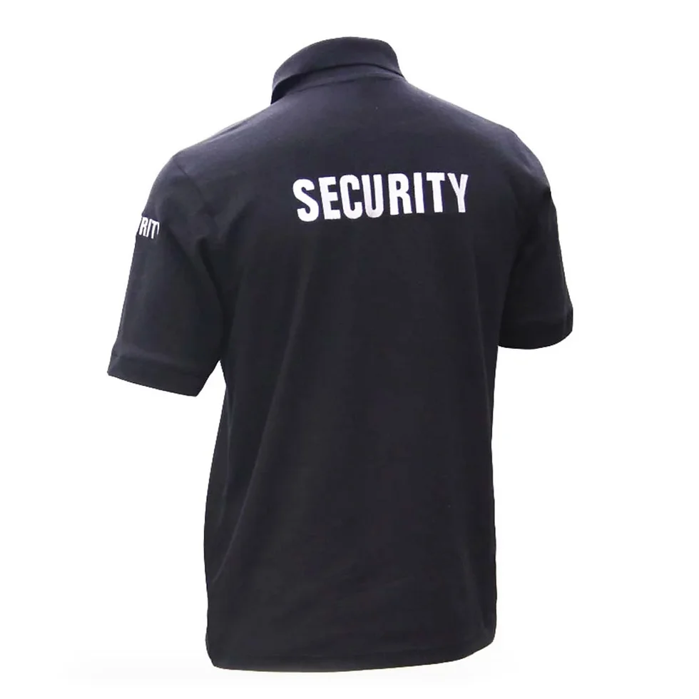 custom security polo shirt